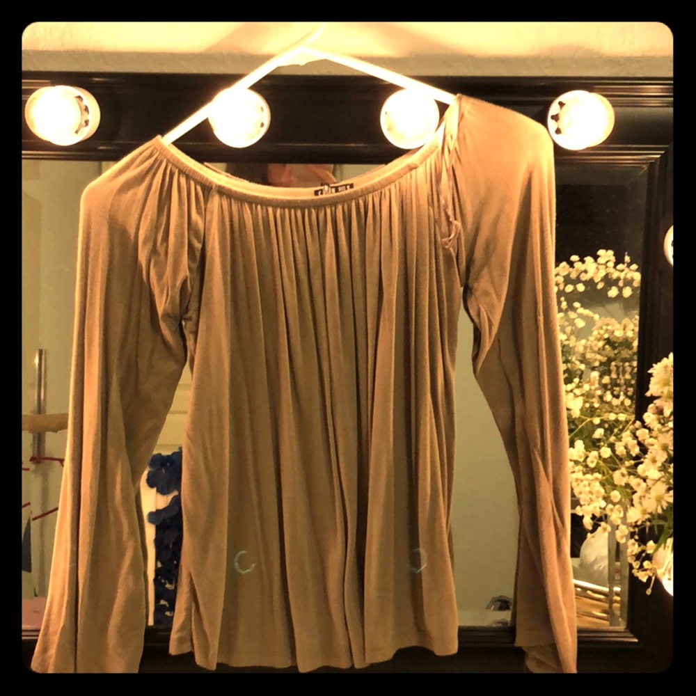 Off the shoulder top